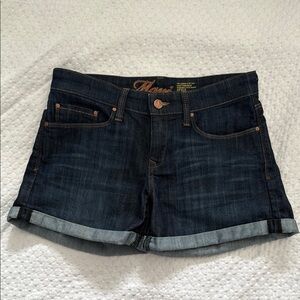 MAVI Vanna Dark Blue Denim Shorts